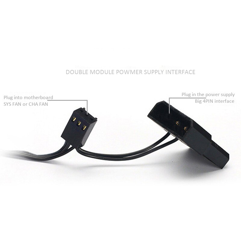 COOLMOON 2PCS Computer Case PC Cooling Fan 120mm Computer Cooler CPU Case Fan Quiet Computer Case Cooler and Radiator