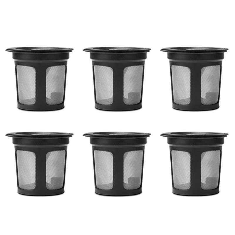 Dosette de filtre à café k-cup rechargeable réutilisable de 6 pièces pour cafetière Keurig K50 & K55: Default Title