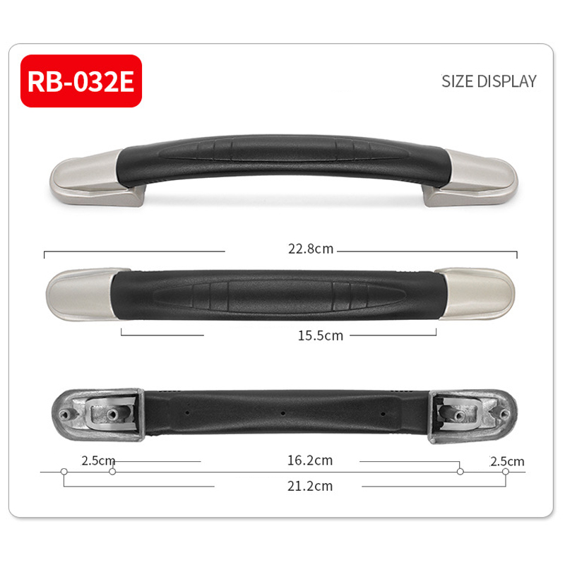 20 arten Schwarz Universal Gepäck Griff Koffer Griff Ersatz Reise Trolley Griff Tasche Griff Grip Zubehör
