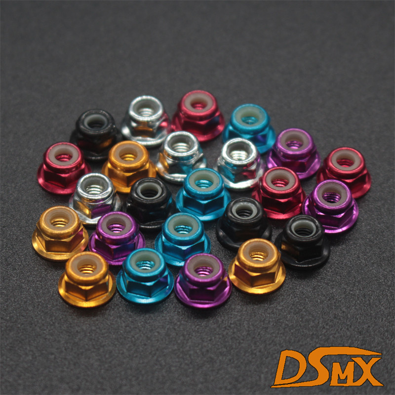 Hsp 102049 122049 nylonmutter  m4 02055 1/10 oppgraderingsdeler for 94102 94122 94123 94111 94108 94177 94106 94107 94188 94166
