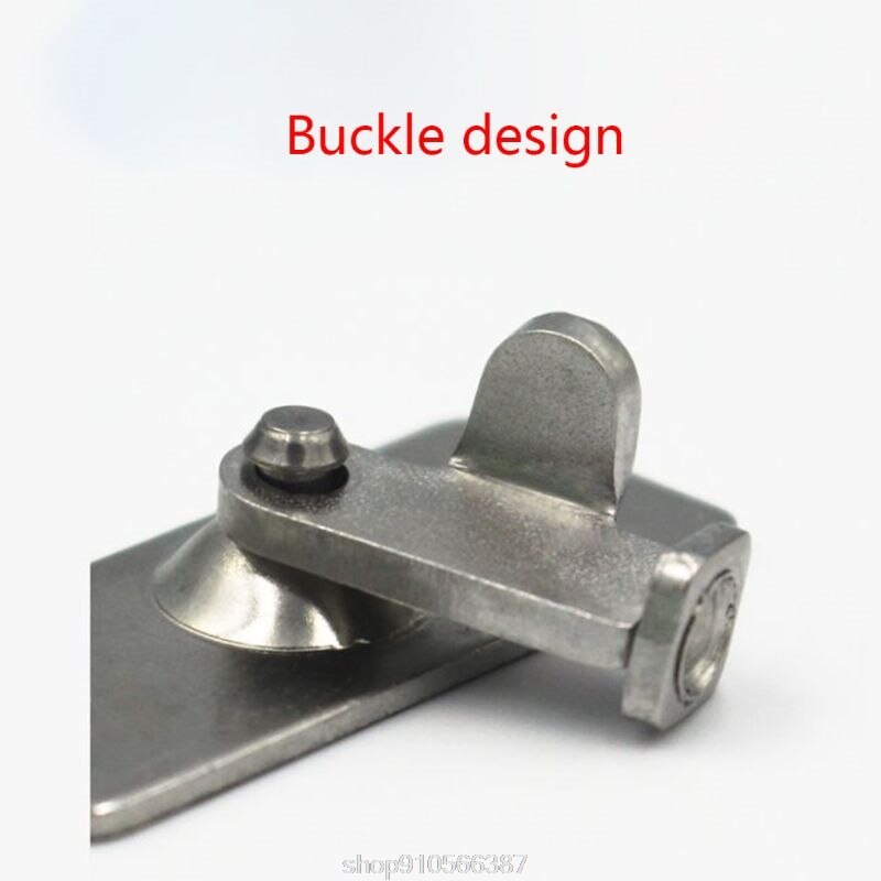 Mini 90 Degree Right Angle Buckle Hook Lock Bolt for Sliding Door Latch Bar Window Home Furniture Hardwa N26 20