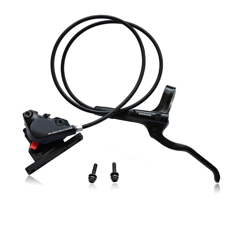 SHIMANO UR300 Flachmontagebremse Rennrad Hydraulische Scheibenbremse BR-UR300 Bremshebel BL-MT200 mit Kabel Verknüpfungen vorne rechts hinten