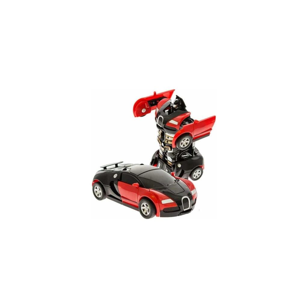 Self-Ka Toy Automatic Robot-Turned-Car Red Color