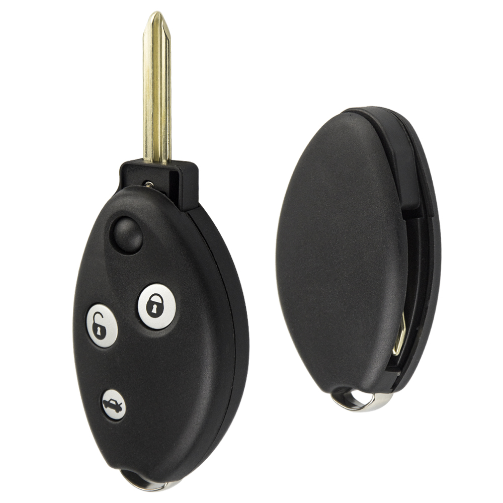 OkeyTech obudowa kluczyka obudowa pilota robić Citroen C3 C4 C5 Saxo Xsara Picassa Berlingo 3 przycisk z podkładka gumowa akcesoria samochodowe alarm