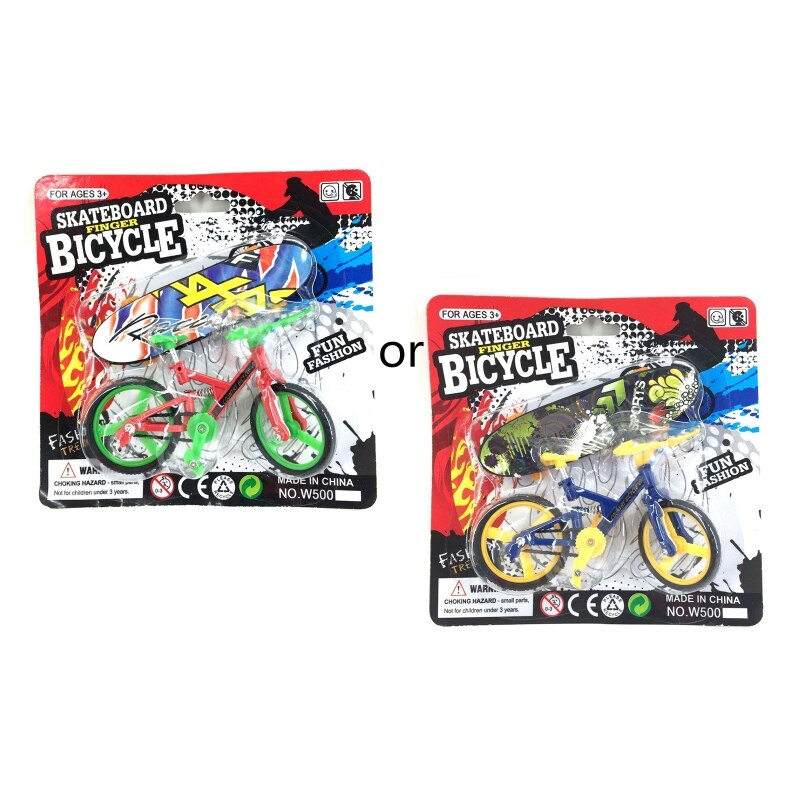 Mini Skateboard En Fiets Set Vinger Skateboard Fiets Speelgoed Kinderen Tiener Speelgoed