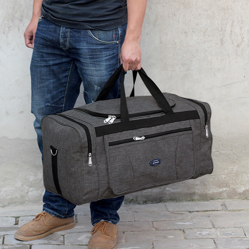 Herr resväskor handbagage stor resväska affärsväska stor kapacitet weekendväska vattentät damresväska