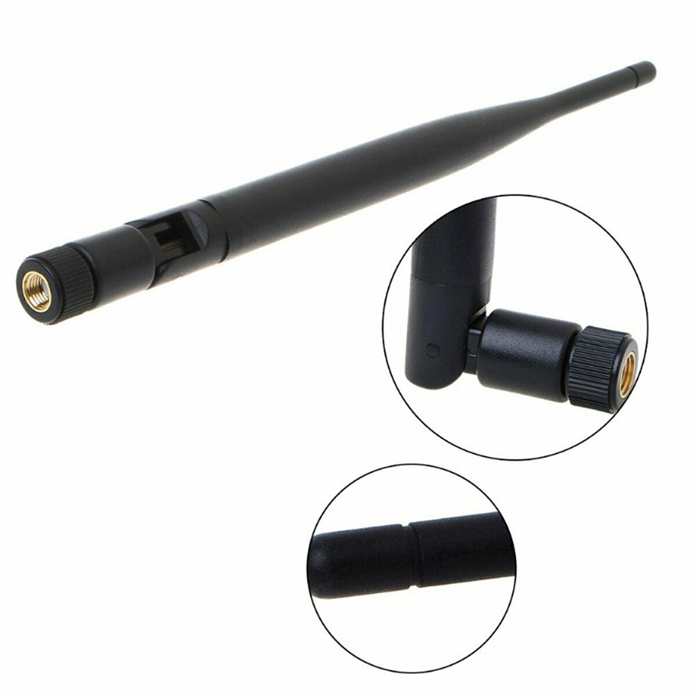 2.4 ghz wifi antenne 5 dbi rp-sma han antenne til trådløs wi-fi router med 21cm pci u.fl ipx til sma han foldning til ip pc