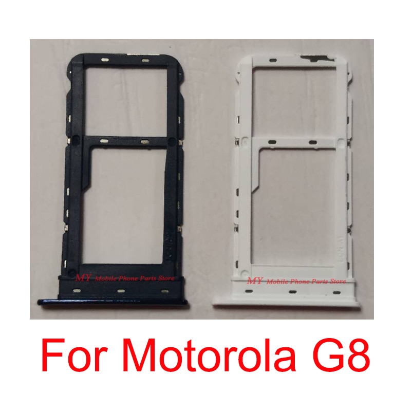 Neue Sim-karte Tray Für Motorola Moto G8 Plus G8 + Sim Karte SD Card Reader Tray Halter Sockel Slot ersatz Reparatur Ersatzteile