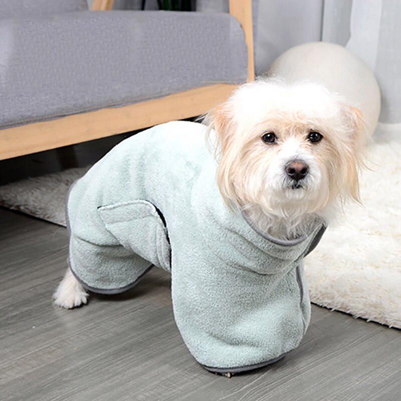 Haustier Hund Handtuch Bademantel Super Saugfähigen Hund Handtuch Haustier Trocken Schnell Handtuch Golden Retriever Teddy Allgemeine Hunde Katzen Pet Trocknen handtuch: Green / M