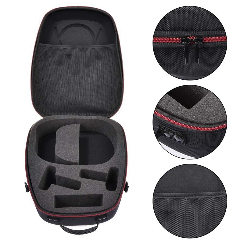 Étui de transport étui de voyage Portable tout-en-un Vr casque de jeu sac de rangement matériel dur étui de transport avec bandoulière pour Ocu