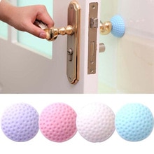 Pomo de puerta de casa de goma y Gel fuerte, Protector de pared trasero, a prueba de golpes, ,