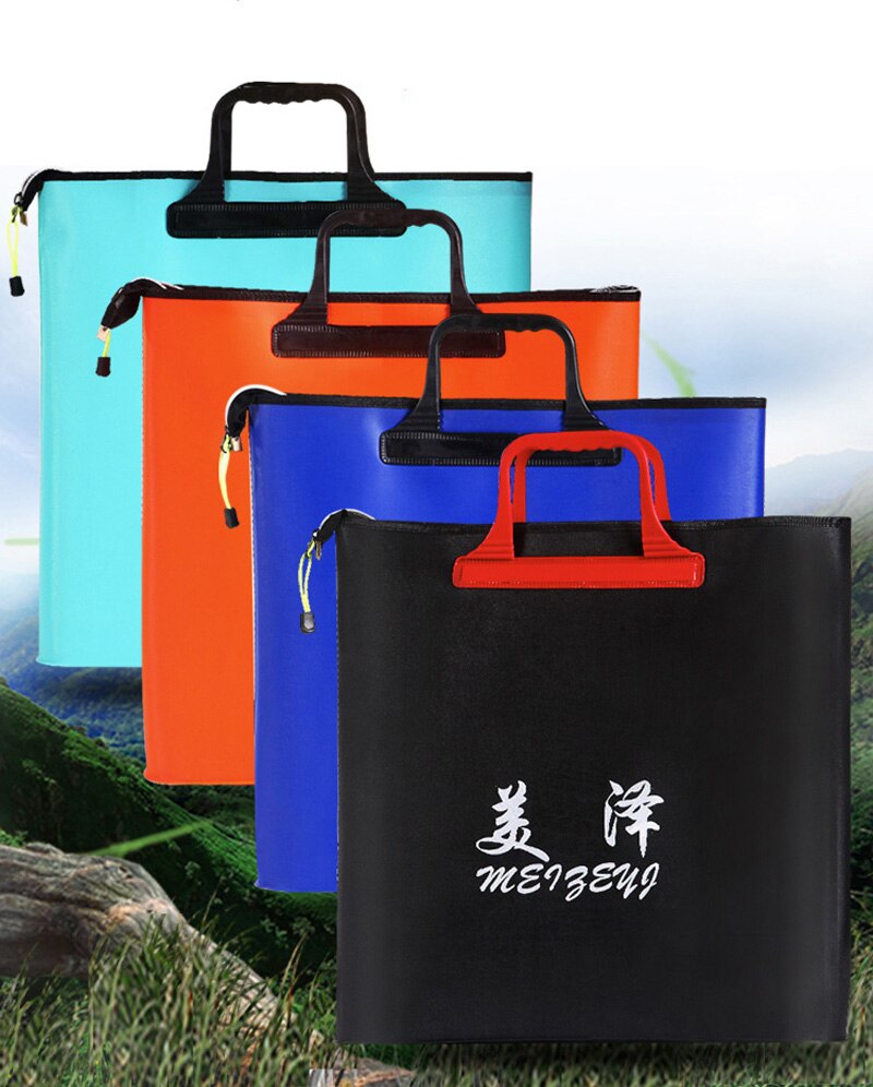 Big Fishing Bag Waterproof Thickening Tote Bag Live Fish Handbag Multi-function Light Fishing Gear Bucket Fishing Box Supplies