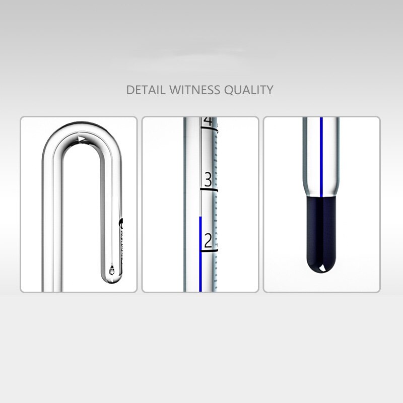 Thermomètre ada-style U pour Aquarium, en forme de U suspendu au verre, moniteur de température pour réservoir en verre de 6mm 8mm 10mm 12mm 15mm d&#39;épaisseur