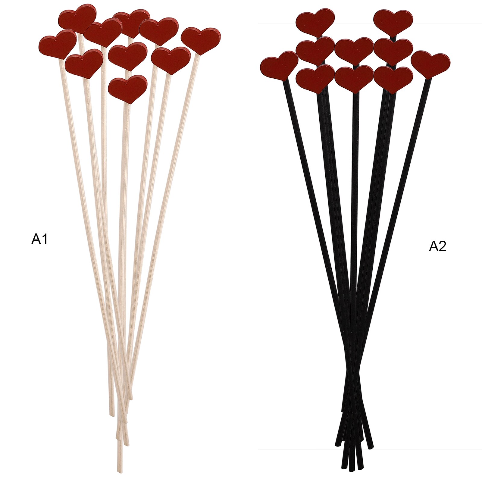 Geurige Stok Aromatherapie Accessoires Wit/Zwart Fireless Badkamer Diy Party Hout Decor Thuis 10Pcs Diffuser Staaf