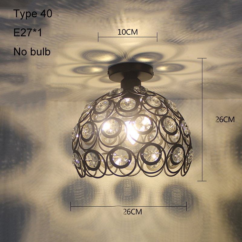 Moderne Decke Lichter LED Decke Lampe Jahrgang Plafondlamp KäFeige Plafonnier Kristall Lampe Für Esszimmer Küche Lampara Techo