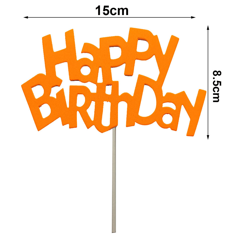 Decorações de bolo de festa de néon brilhante, banner de feliz aniversário, topper de bolo que brilha no uv, luz preta, suprimentos de festa reativos, aniversário de néon