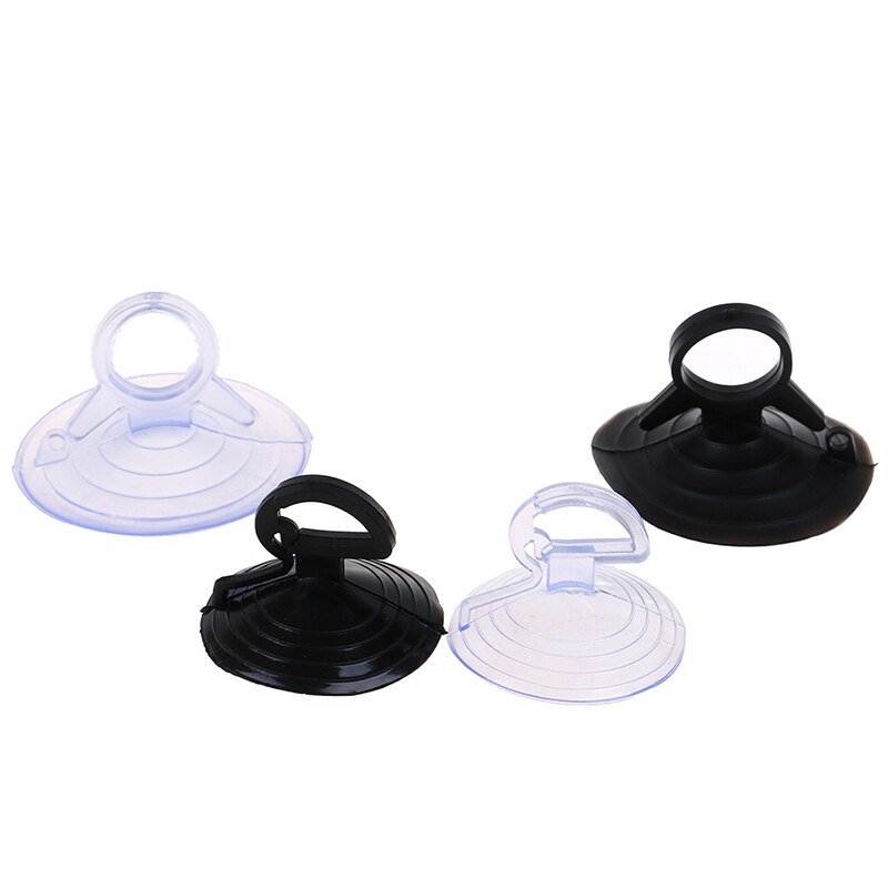 10Pcs 35/45mm Black/Clear Rubber Suction Cup Suckers Hook Car Sunshade Suction Cup Car Accessories