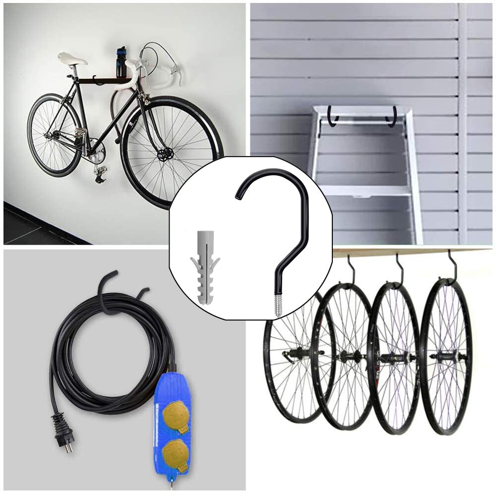 Algemene Garage Dompelen Haak Muur Fiets Opslag Haak Multifunctionele Opslag Haak 10 Packs