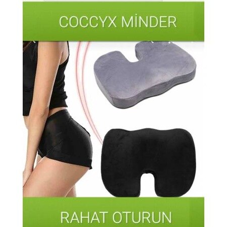 Softlife Visco Foam Orthopedic Cocyx Seat pad Cushion Visco Pillow