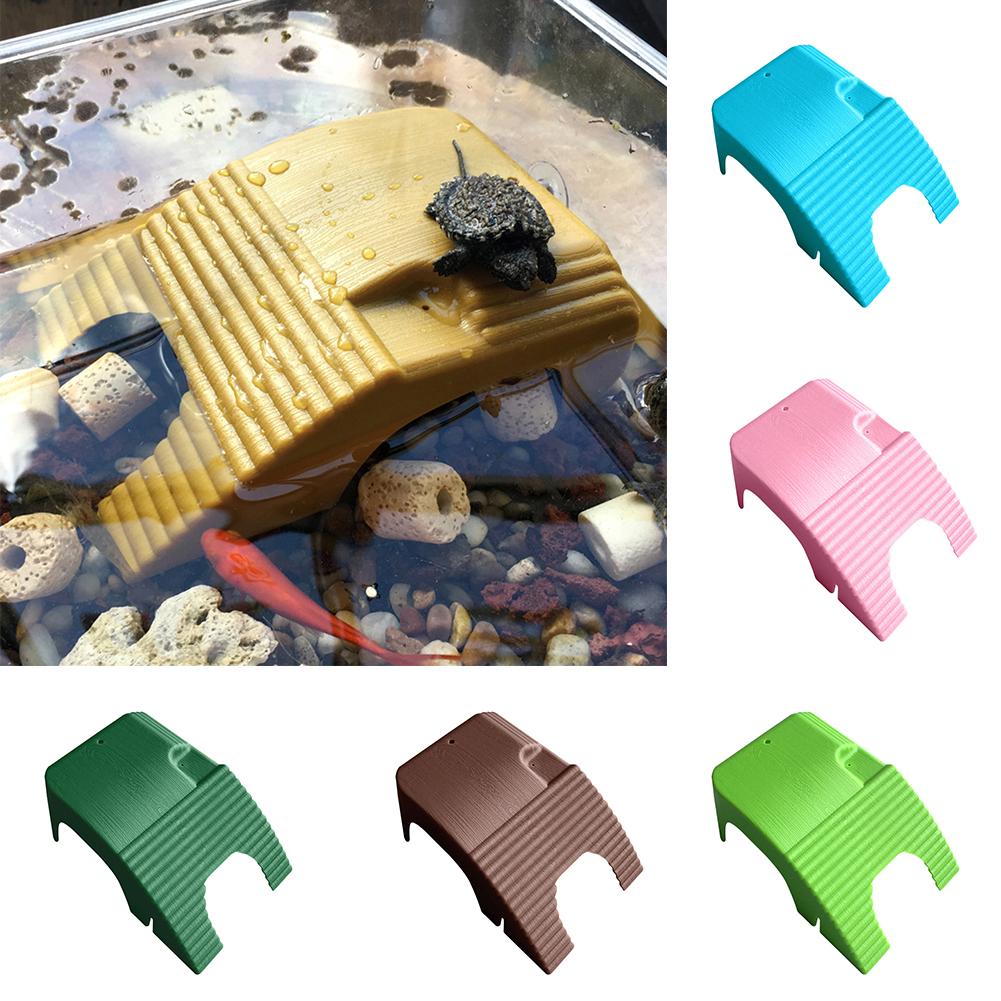 Aquarium Turtle Platform Aquarium Amphibian Aquatics Climbing Staircase Floating Platform Aquarium Fish Tank Decorations