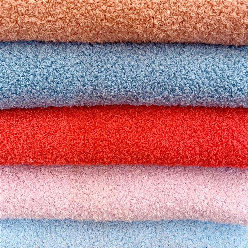 50*160cm Osmanthus velours Malt peluche tissu de pour pull pantoufles cachemire manteau peluche jouets poupée bricolage à la main