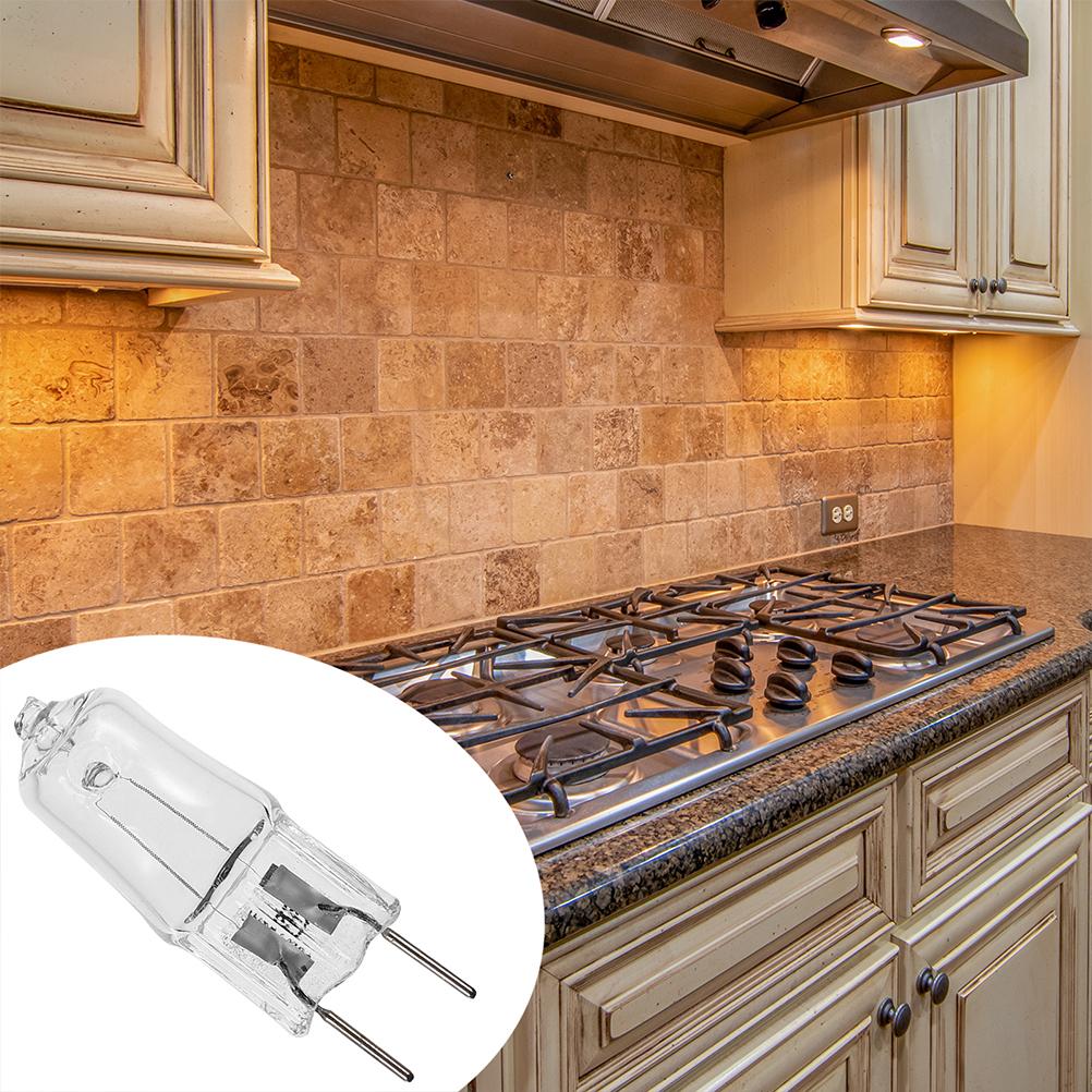 5Pcs G8 Halogen Bulb Bulbs 120V 20W Halogen House Hold Light Bulb Range Hood Lights Chandeliers Light Bulbs Microwave Ovenrange