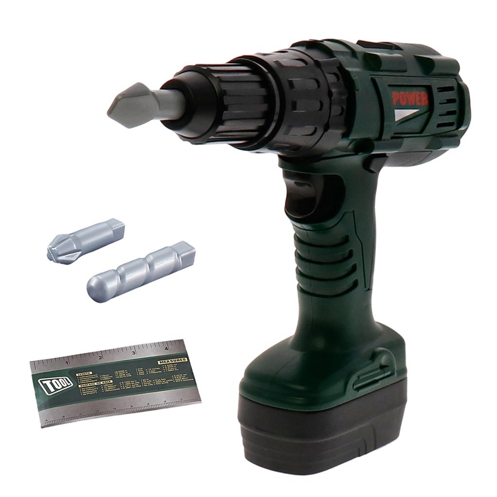 Trapano per attrezzi per bambini con utensile elettrico gioco di immagini piccolo elmetto di DADDY&#39;S