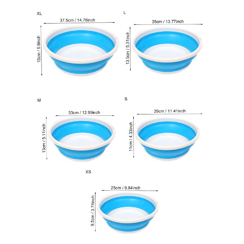 Przenośne umywalki na wolnym powietrzu podróż składana umywalka kempingowa umywalka wiadro misa zlewu domowe składane urządzenia robić oczyszczania akcesoria