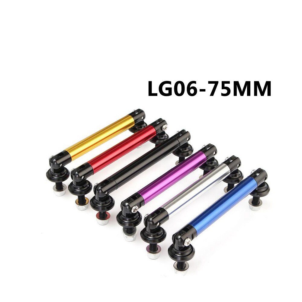 Varilla de tracción de labio delantero modificado para coche, mango envolvente modificado, Universal, multifunción, 75mm, 2 uds.