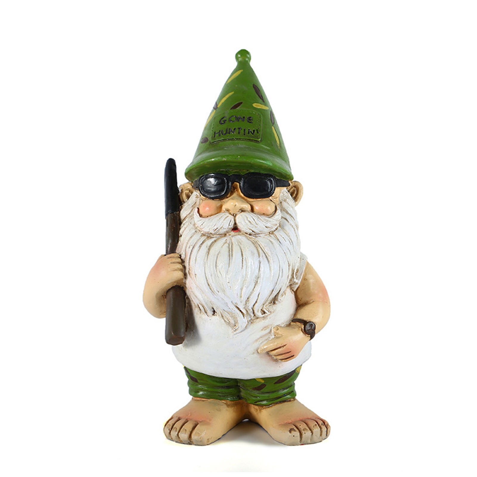 Christmas Garden Gnome Statue Resin Crafts Statue Ornament: 01