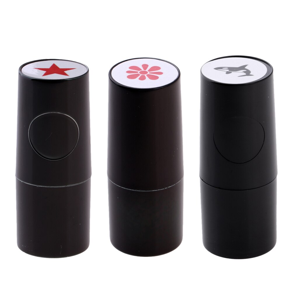 Long Lasting Golf Ball Stamper Marker Stamp Whale Star Flower Shape for Golfer Learner Club Giveaways Prize Bonus Souvenir