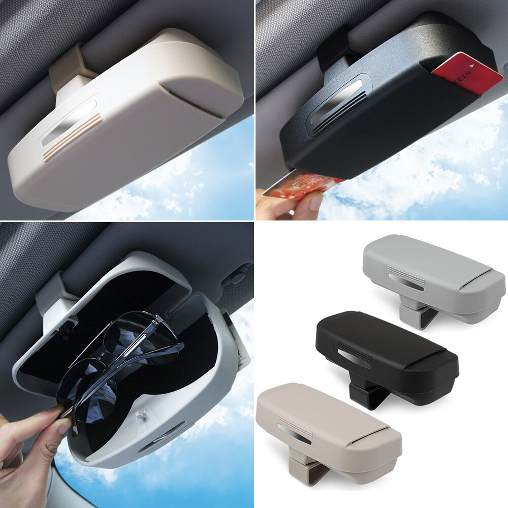 Voiture lunettes boîte de rangement lunettes de soleil étui pour alfa 159 peugeot 807 corolla verso a6 c6 suzuki opel zafira a tucson xc60 ford c-max