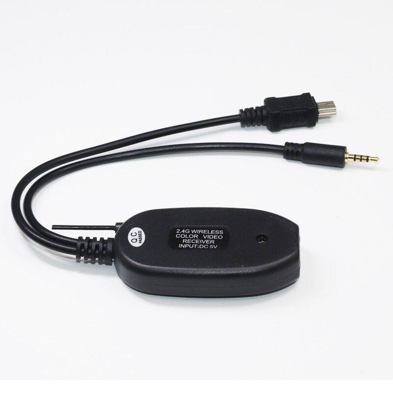 2.4Ghz Wireless 2.5MM GPS Video Transmitter Receiver for Rear View parking Camera For Portable GPS