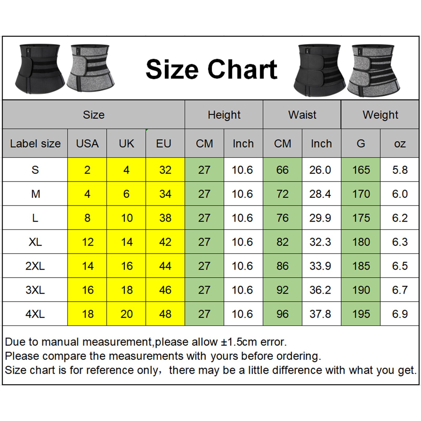 Corset Corrector de postura Lumbar para Fitness, accesorios de cinturón para Fitness, 1 unidad