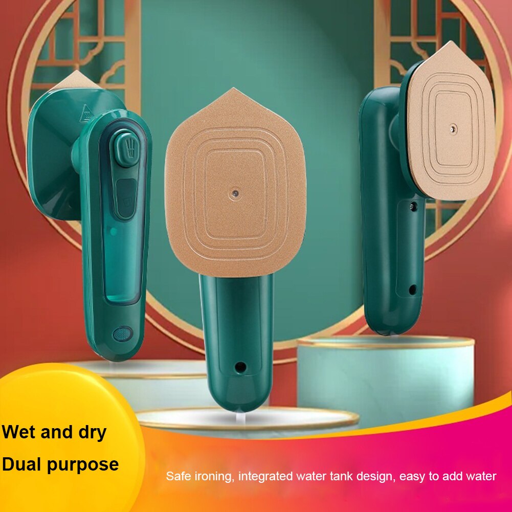 Mini Handheld Hanging Iron Machine Sprayer Portable Garment Clothes Dry Steamer Electric Home Dorm Fast-Heat Apparatus