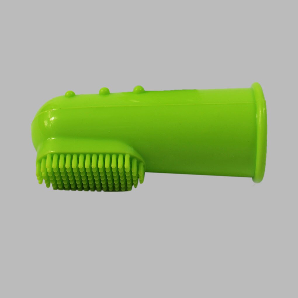 Baby Infant Weiche Pet Hand Zahnbürste Hund Pinsel Mundgeruch Zahnstein Zähne Pflege Hund Katze Reinigung Pinsel