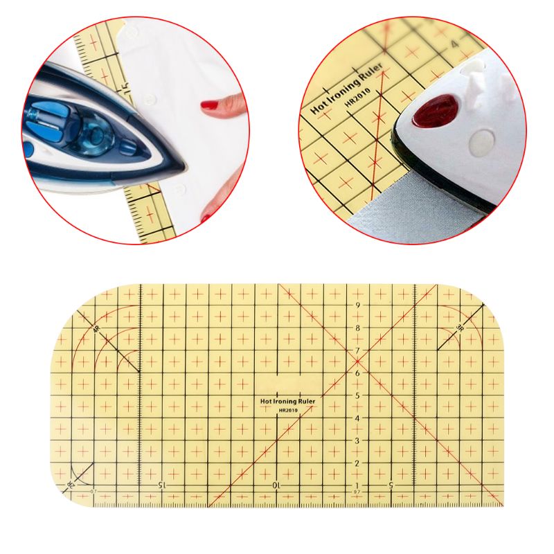 Règle de repassage haute température, bricolage, accessoires de couture outils de couture patchwork 57BB
