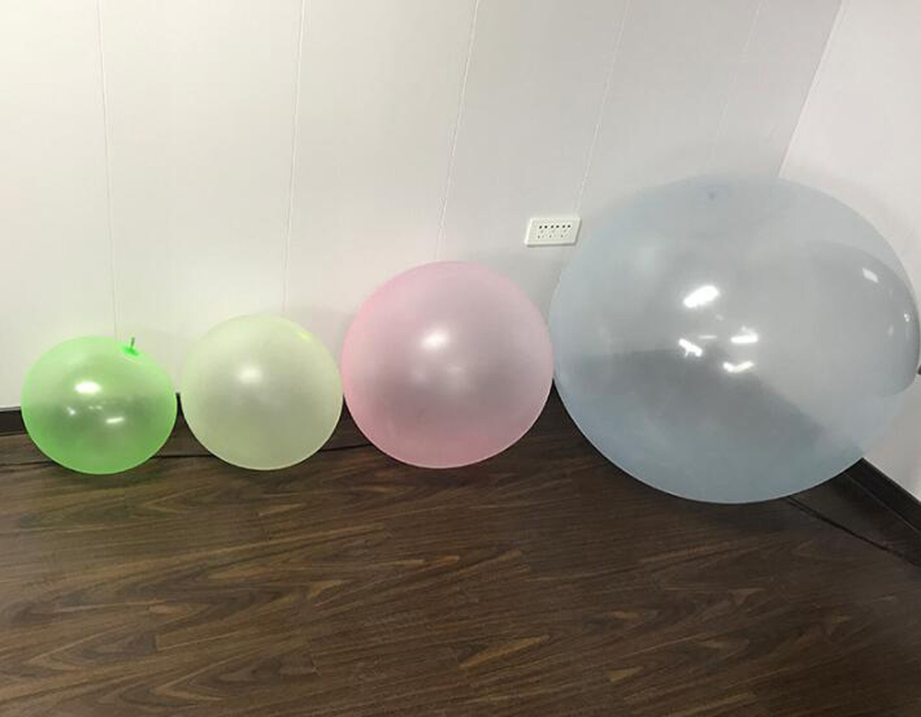 Wubble Wasser gefüllt Weiche blasiert Ball Aufblasbare Ballons freundlicher spielzeug spaß Party A127