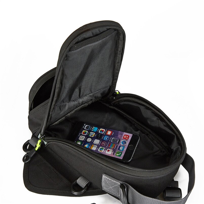 Rock Biker sac de Moto coffre de Moto | Sac de réservoir bagages magnétiques fixes, étui haut de randonnée avec housse de pluie