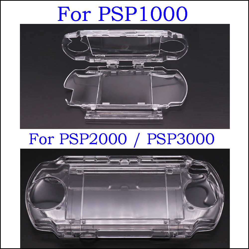 Klar transparent schwer Fall Schutzhülle Hülse für Sony PlayStation PSP 1000 2000 / 3000 konsole Kristall Körper Schutz