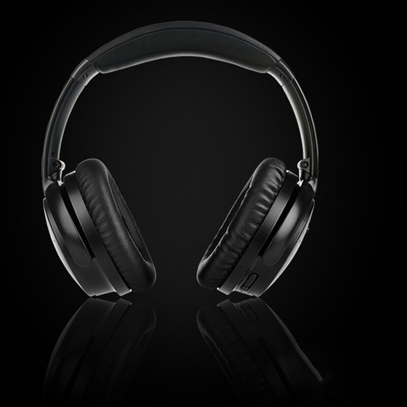 ANC On-Ear Noise-Canceling Headphones with Microphone Wireless Headphones 30 Hours Travel/Work/Mobile Entertainment Time