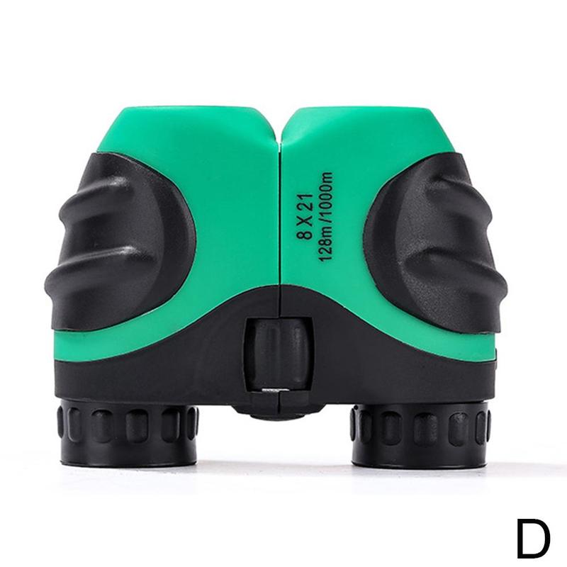 Bambini's telescopio binocolo 8x21 pieghevole mini di notte portatile ad alta potenza telescopio ad alta definizione D0O2: verde