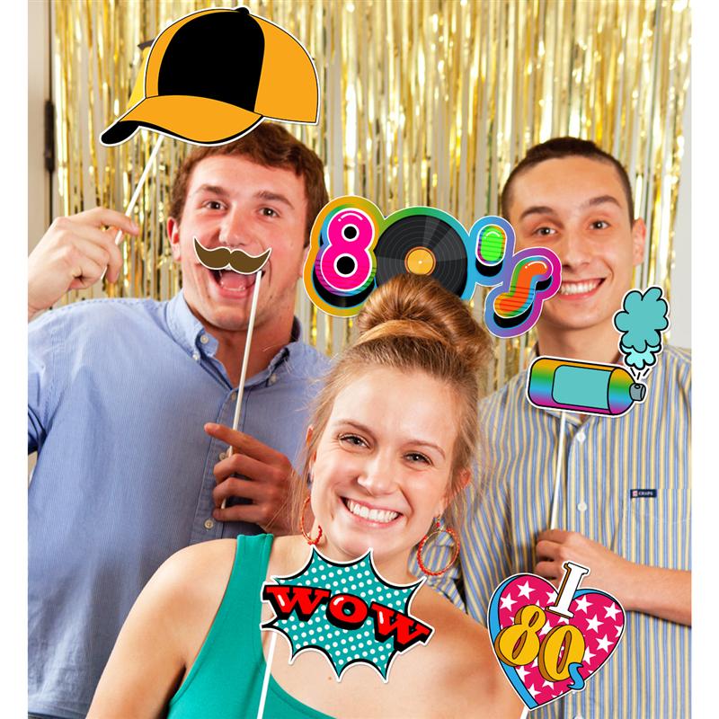 Tinksky 21 st rekvisita till fotobås photobooth glitter fotobås tillbehör bröllopsfödelsedag dekoration gör-det-själv festtillbehör