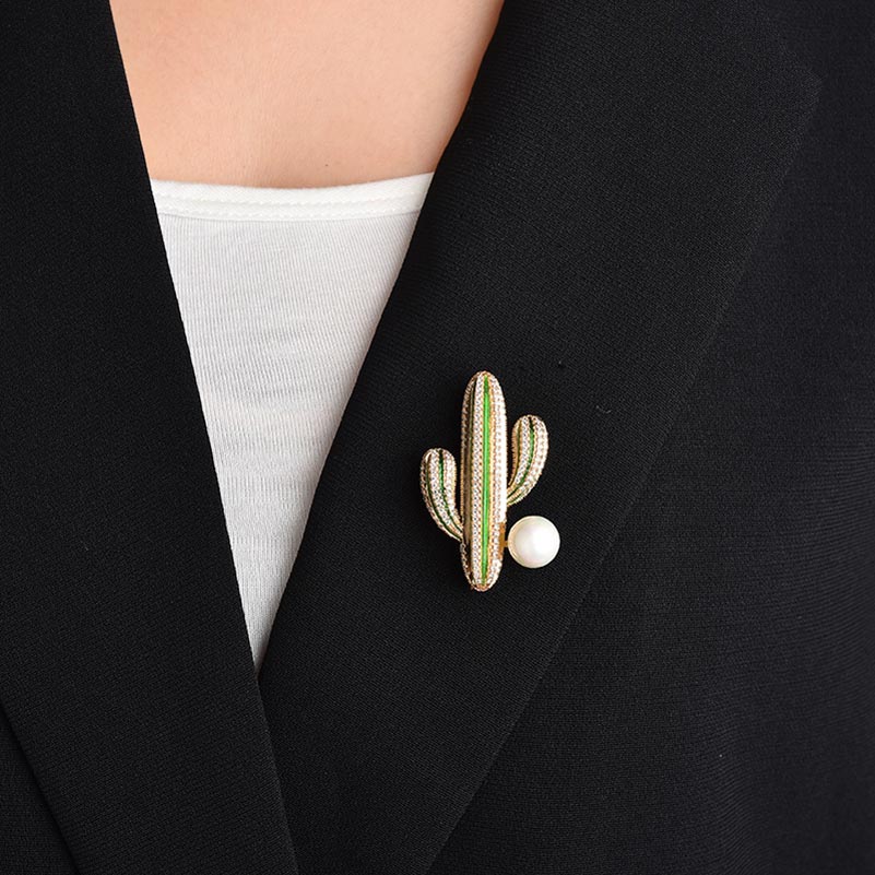 verrotten Bäume Brosche Stifte Für Frauen Neue Kaktus Brosche Schmuck Weihnachten
