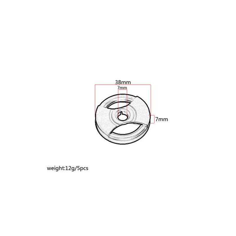 Vinyl Record Adapter 38Mm 7in 45 Rpm Draaitafel Fo... – Grandado