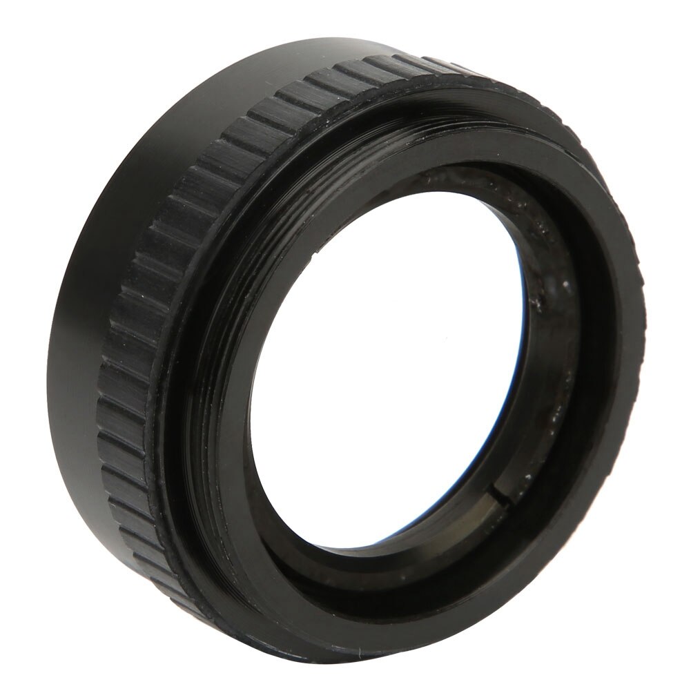 2X Objective Lens Microscope Auxiliary Objective Lens for Single Barrel Microscope 42mm Mounting Thread