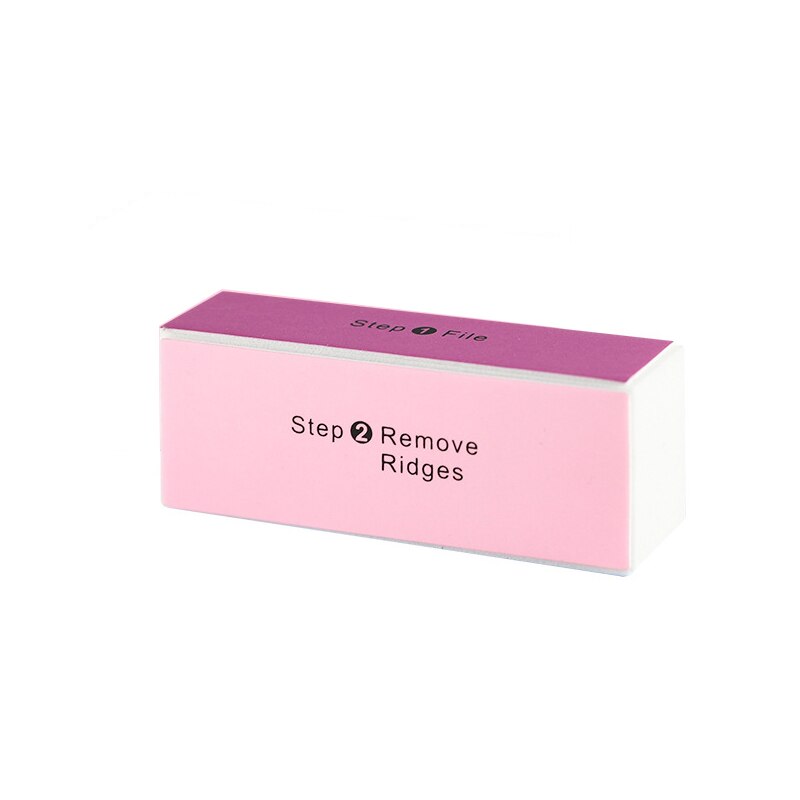 Buffer para decoración de uñas de cuatro lados, bloque de lijado, limas de uñas profesionales, herramientas de pulido, accesorios de manicura y pedicura: Oro