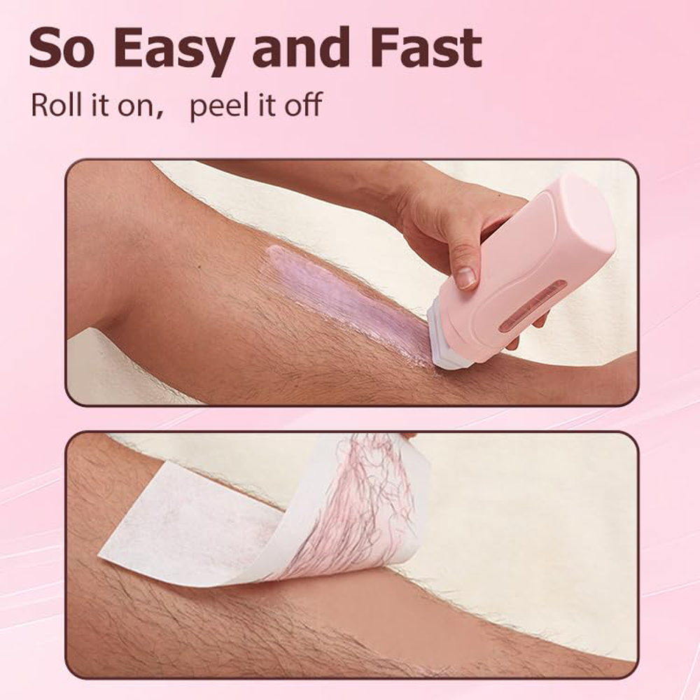 Rollo Unisex en crema de cera depilatoria, rodillo de depilación, calentador de cera, encerado, cartucho , equipo calentador, herramienta, Kit de encerado