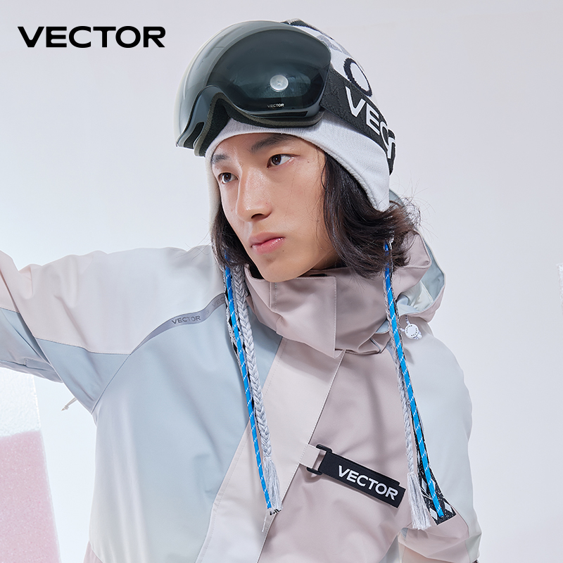 VECTOR OTG gafas de esquí Snowboard mujeres hombres gafas de esquí UV 400 gafas de protección contra la nieve adulto doble espejo esférico magnético