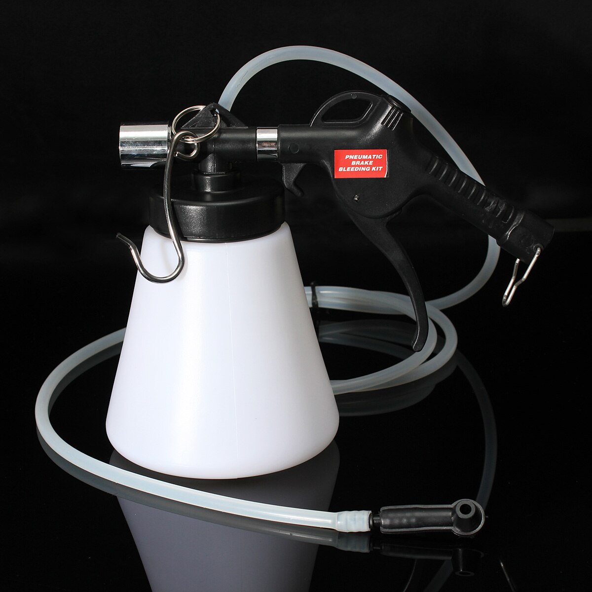 Auto Car Brake Fluid Replacement Tool 0.75L Large Capacity Brake Fluid Drained Bleeder Oil Change Container Kit for Cars Trucks: without Container